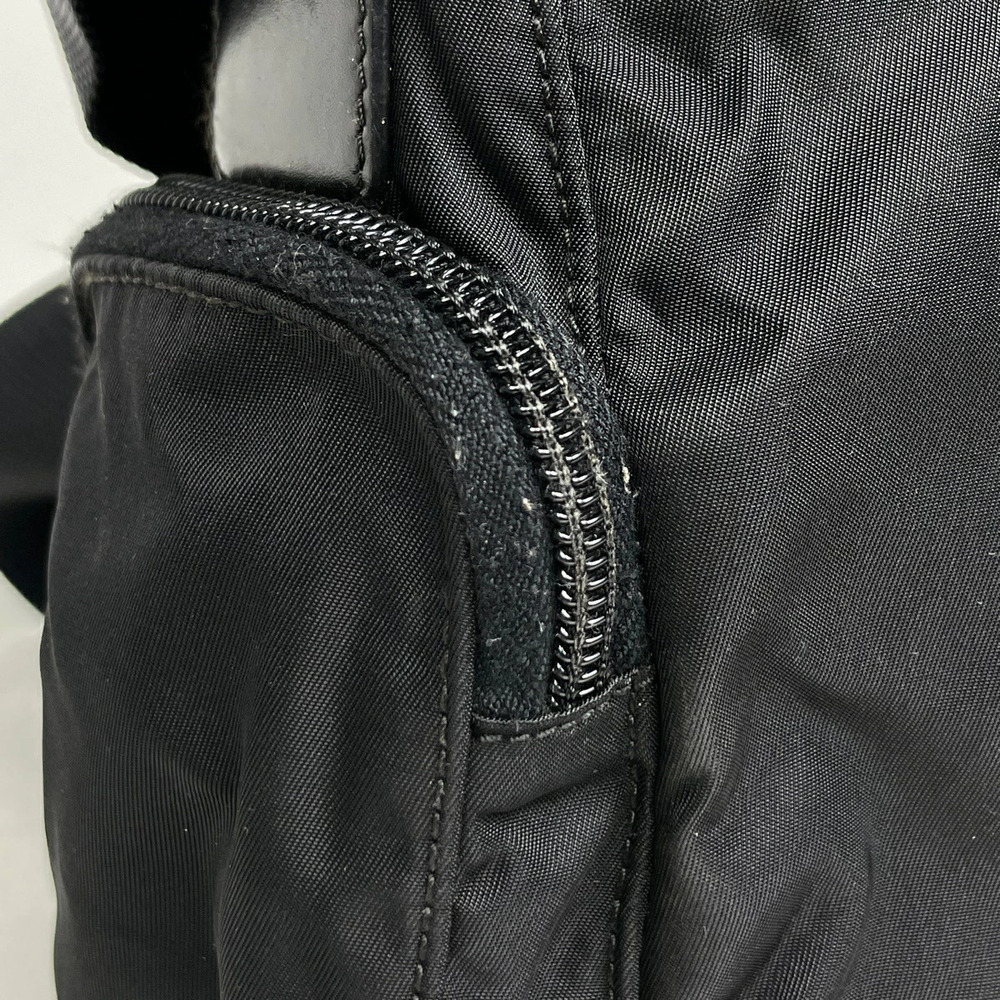 Prada Logo Plate Shoulder Bag Crossbody Nero Black - Picture 4 of 7